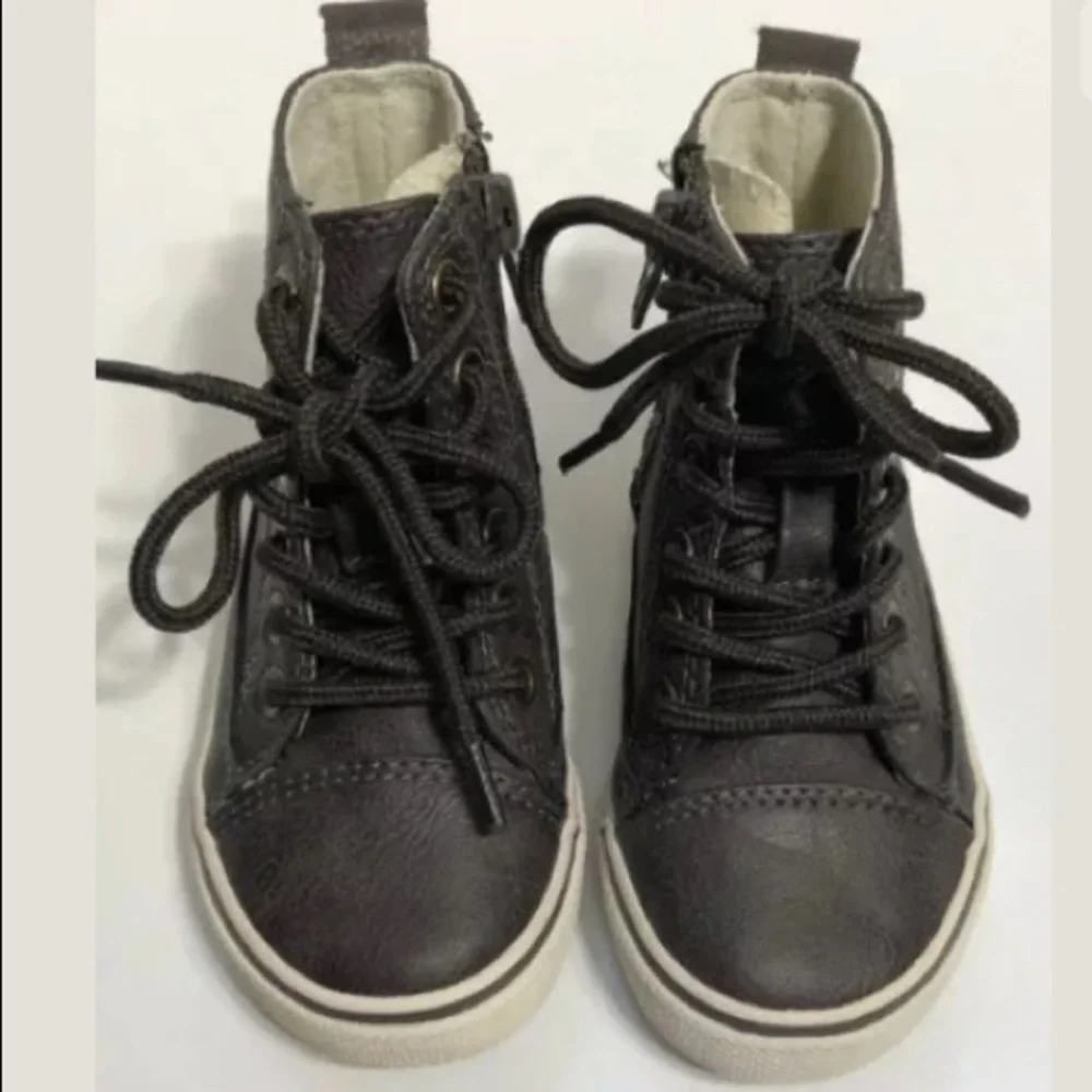 Koala Kids 5 Dark Brown‎ High-Top Sneakers Toddler
